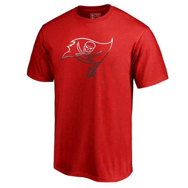 Tampa Bay Buccaneers Pro Line By Fanatics Branded Red Big & Tall Gradient Logo T-Shirt Tampa Bay Buccaneers Pro Line By Fanatics Branded Red Big & Tall Gradient Logo T-Shirt