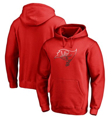 Tampa Bay Buccaneers Pro Line by Fanatics Branded Gradient Logo Pullover Hoodie Red Tampa Bay Buccaneers Pro Line by Fanatics Branded Gradient Logo Pullover Hoodie Red