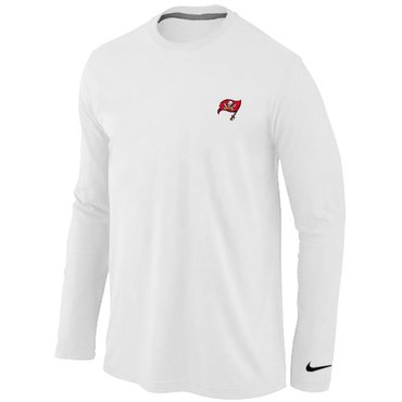 Tampa Bay Buccaneers Sideline Legend Authentic Long Sleeve T-Shirt White Tampa Bay Buccaneers Sideline Legend Authentic Long Sleeve T-Shirt White