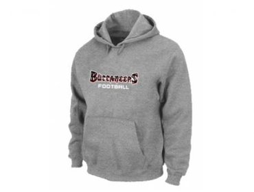 Tampa Bay Buccaneers font Pullover Hoodie Grey Tampa Bay Buccaneers font Pullover Hoodie Grey