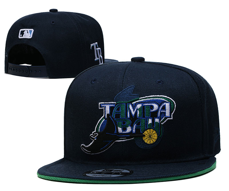 Tampa Bay Rays Snapback Hat--YD