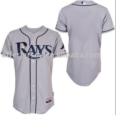 Tampa Bay Rays blank grey jerseys