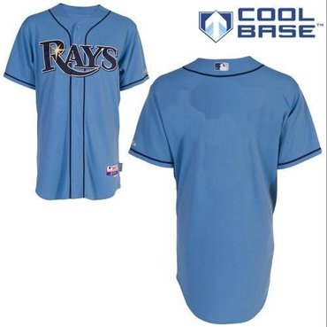 Tampa Bay Rays blank lt blue jerseys