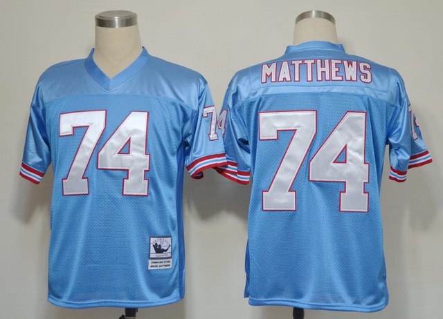 Tennessee Titans 74 Matthews Blue Cool Base Jerseys Tennessee Titans 74 Matthews Blue Cool Base Jerseys