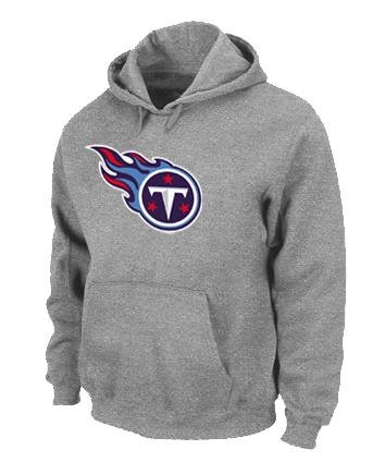 Tennessee Titans Logo Pullover Hoodie Grey Tennessee Titans Logo Pullover Hoodie Grey