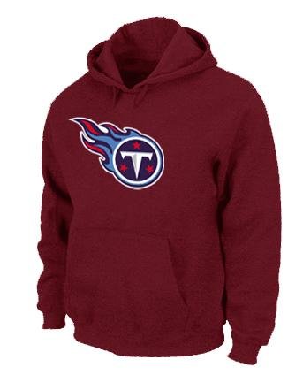 Tennessee Titans Logo Pullover Hoodie RED Tennessee Titans Logo Pullover Hoodie RED