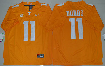 Tennessee Vols 11 Joshua Dobbs Orange College Jersey Tennessee Vols 11 Joshua Dobbs Orange College Jersey