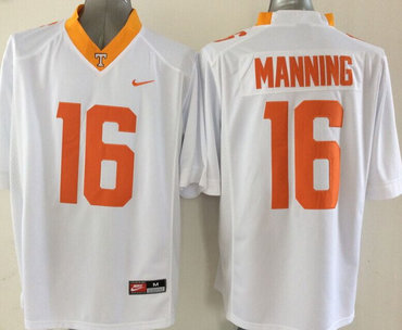 Tennessee Volunteers 16 Peyton Manning White College Football Techfit NCAA Jerseys Tennessee Volunteers 16 Peyton Manning White College Football Techfit NCAA Jerseys
