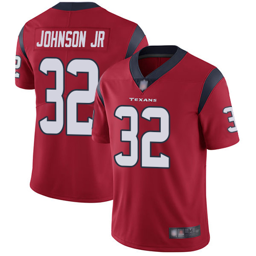 Texans #32 Lonnie Johnson Jr. Red Alternate Youth Stitched Football Vapor Untouchable Limited Jersey Texans #32 Lonnie Johnson Jr. Red Alternate Youth Stitched Football Vapor Untouchable Limited Jersey