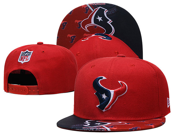 Texans Red Snapback Hat--GS