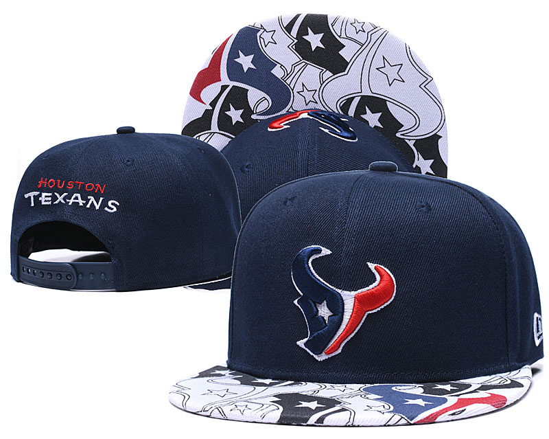 Texans Team Logo Navy Adjustable Hat GS