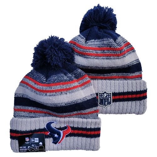 Texans Team Logo Pom Knit Hat 1 YD