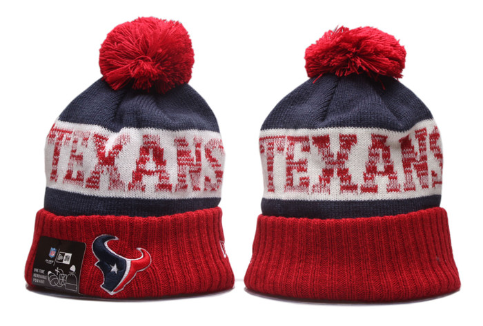 Texans Team Logo Pom Knit Hat YP