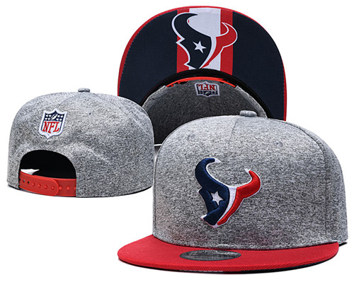 Texans Team Logos Adjustable Gray Hat GS