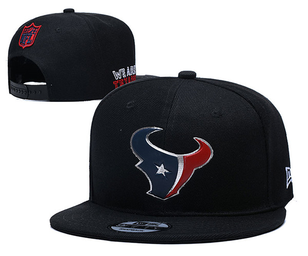 Texans Team Logos Adjustable Hat Black YD