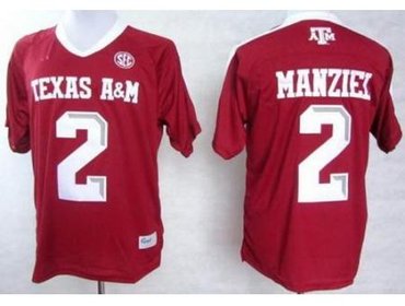 Texas A&M Aggies 2 Johnny Manziel Red College Football Techfit NCAA Jerseys Texas A&M Aggies 2 Johnny Manziel Red College Football Techfit NCAA Jerseys