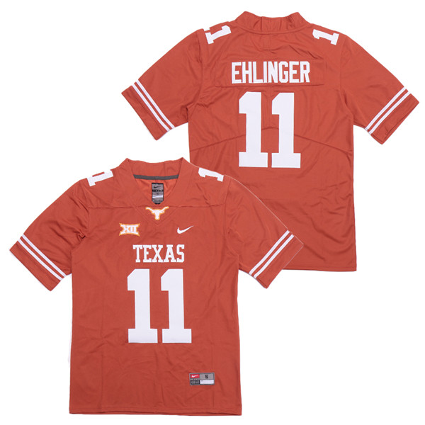 Texas Longhorns 11 Sam Ehlinger Orange Nike College Football Jersey Texas Longhorns 11 Sam Ehlinger Orange Nike College Football Jersey
