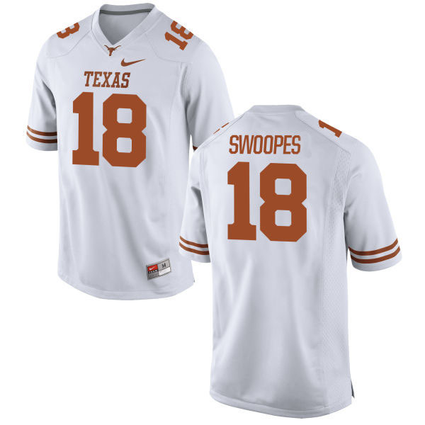 Texas Longhorns 18 Tyrone Swoopes White Nike College Jersey Texas Longhorns 18 Tyrone Swoopes White Nike College Jersey