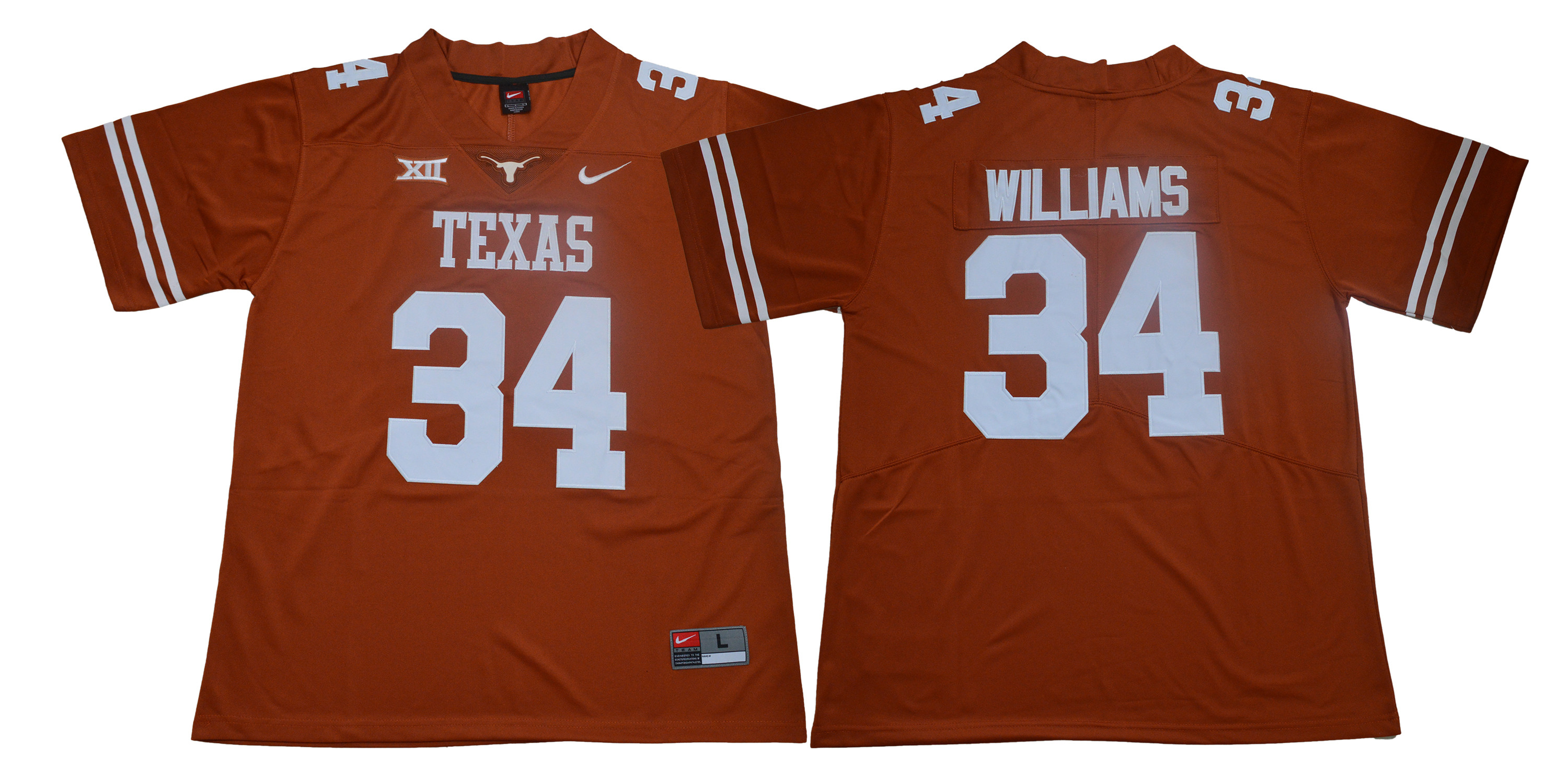 Texas Longhorns 34 Ricky Williams Orange Nike College Football Jersey Texas Longhorns 34 Ricky Williams Orange Nike College Football Jersey