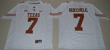 Texas Longhorns 7 Shane Buechele White Nike College Jersey Texas Longhorns 7 Shane Buechele White Nike College Jersey