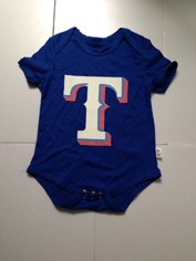 Texas Rangers MLB Kids Newborn&Infant Gear Blue