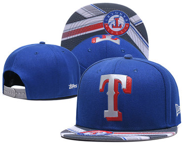 Texas Rangers Team Logo Royal Adjustable Hat YS