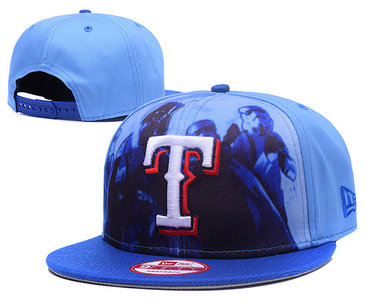 Texas Rangers Team Logo Star Wars Light Blue Adjustable Hat YS