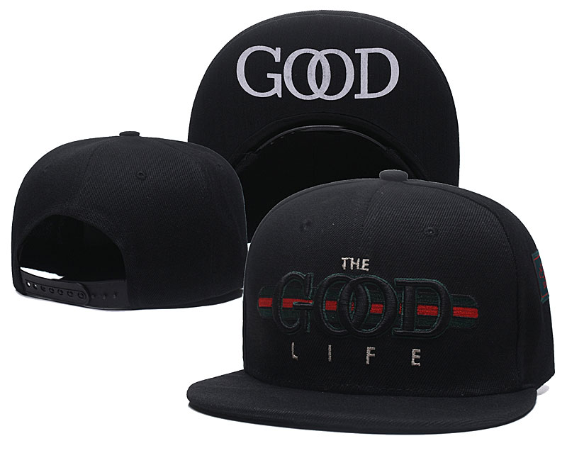 The Good Life Pure Black Fashion Adjustable Hat SG The Good Life Pure Black Fashion Adjustable Hat SG