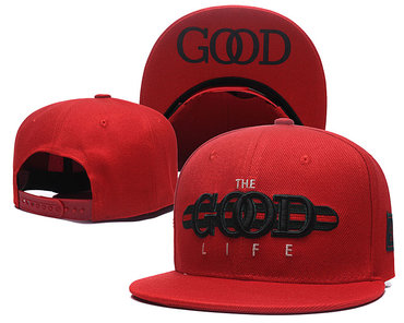 The Good Life Red Fashion Adjustable Hat SG