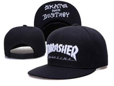 Thrasher Skate And Destroy Black Adjustable Hat LH