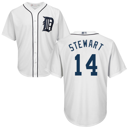 Tigers #14 Christin Stewart White Cool Base Stitched Youth Baseball Jersey Tigers #14 Christin Stewart White Cool Base Stitched Youth Baseball Jersey