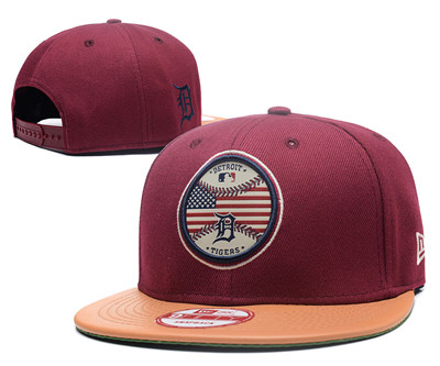 Tigers Team Logo Burgundy Adjustable Hat GS