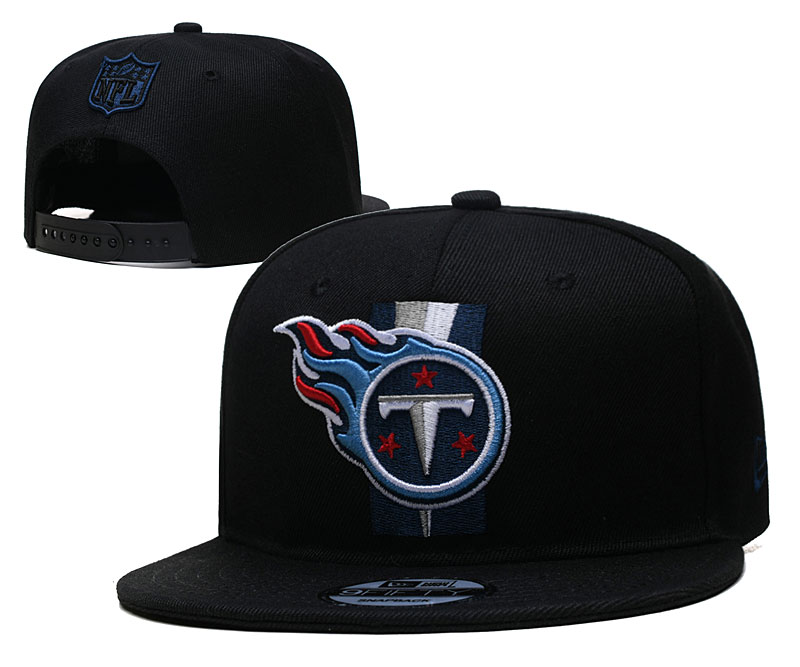 Titans Black Snapback Hat --YD