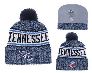 Titans Fresh Logo Blue Knit Hat YD