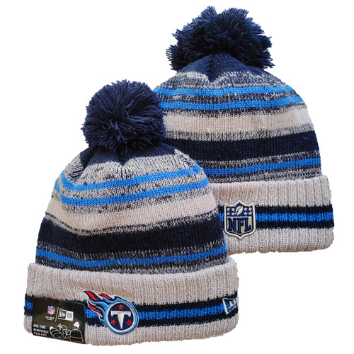 Titans Team Logo Pom Knit Hat 1 YD
