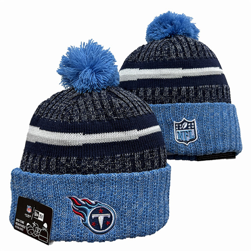 Titans Team Logo Pom Knit Hat YD-2