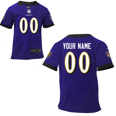 Toddlers Nike Baltimore Ravens Infant Customized Game Team Color Jersey Toddlers Nike Baltimore Ravens Infant Customized Game Team Color Jersey