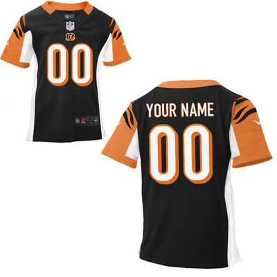 Toddlers Nike Cincinnati Bengals Infant Customized Game Team Color Jersey Toddlers Nike Cincinnati Bengals Infant Customized Game Team Color Jersey