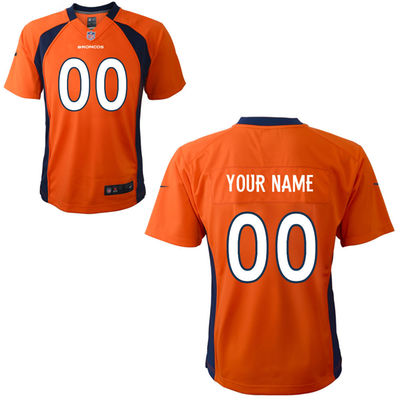 Toddlers Nike Denver Broncos Infant Customized Game Team Color Jersey Toddlers Nike Denver Broncos Infant Customized Game Team Color Jersey