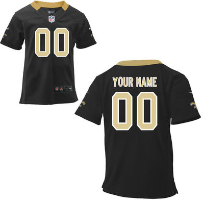 Toddlers Nike New Orleans Saints Infant Customized Game Team Color Jersey Toddlers Nike New Orleans Saints Infant Customized Game Team Color Jersey