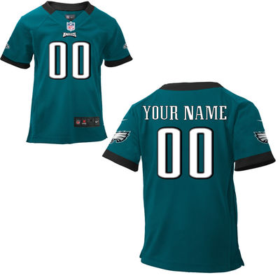 Toddlers Nike Philadelphia Eagles Infant Customized Game Team Color Jersey Toddlers Nike Philadelphia Eagles Infant Customized Game Team Color Jersey