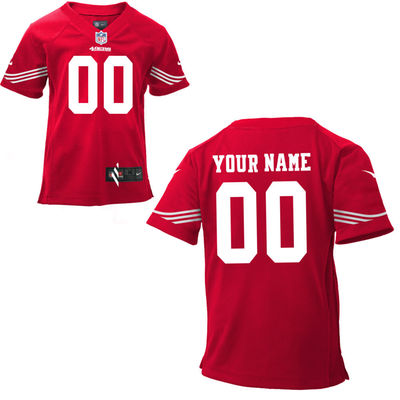 Toddlers Nike San Francisco 49ers Infant Customized Game Team Color Jersey Toddlers Nike San Francisco 49ers Infant Customized Game Team Color Jersey