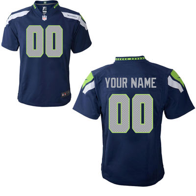 Toddlers Nike Seattle Seahawks Infant Customized Game Team Color Jersey Toddlers Nike Seattle Seahawks Infant Customized Game Team Color Jersey