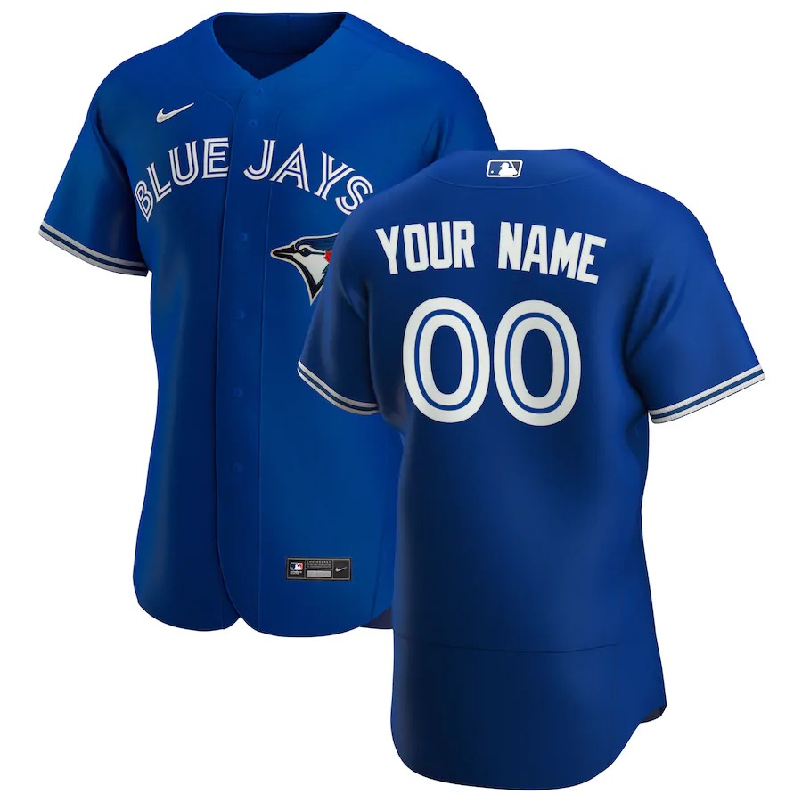 Toronto Blue Jays Custom Men's Nike Royal Alternate 2020 Authentic Player MLB Jersey Toronto Blue Jays Custom Men's Nike Royal Alternate 2020 Authentic Player MLB Jersey