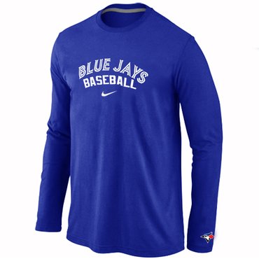 Toronto Blue Jays Long Sleeve T-Shirt Blue Toronto Blue Jays Long Sleeve T-Shirt Blue