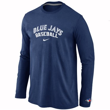 Toronto Blue Jays Long Sleeve T-Shirt D.Blue Toronto Blue Jays Long Sleeve T-Shirt D.Blue