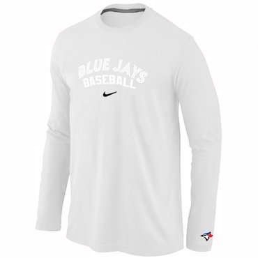 Toronto Blue Jays Long Sleeve T-Shirt White Toronto Blue Jays Long Sleeve T-Shirt White