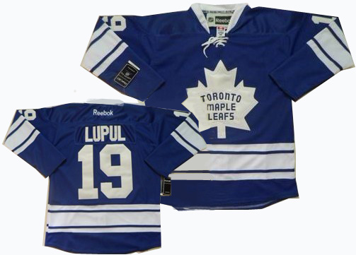 Toronto Maple Leafs 19 Joffrey Lupul blue jerseys