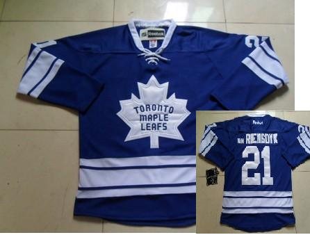 Toronto Maple Leafs 21 vanRIEMSDYK blue new 3rd jerseys
