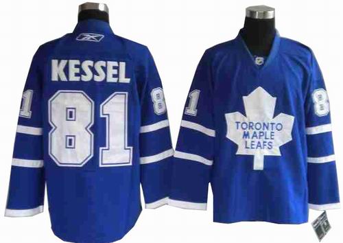 Toronto Maple Leafs 81 Phil Kessel BLUE Jersey